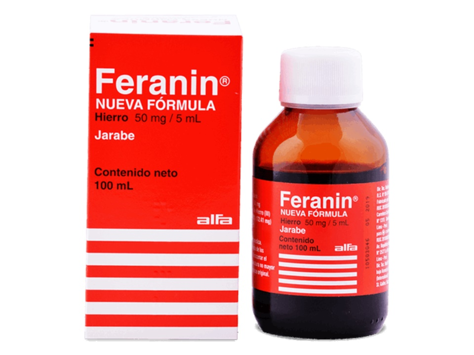 Feranin Jarabe - Frasco 100 ML, , large image number null