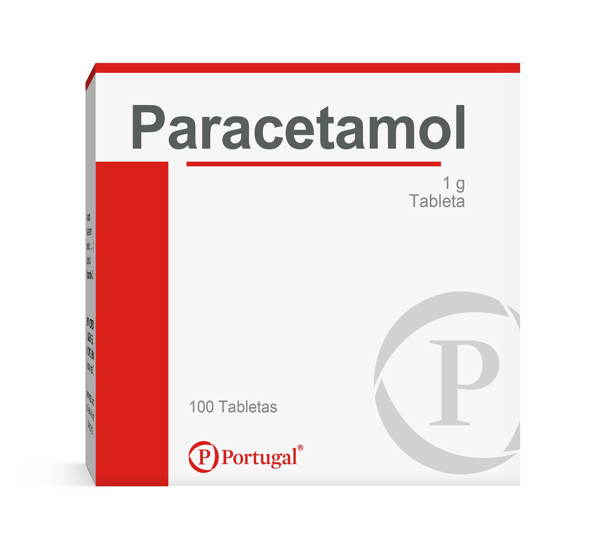 Paracetamol 1g Tableta - Caja 100 UN, , large image number null