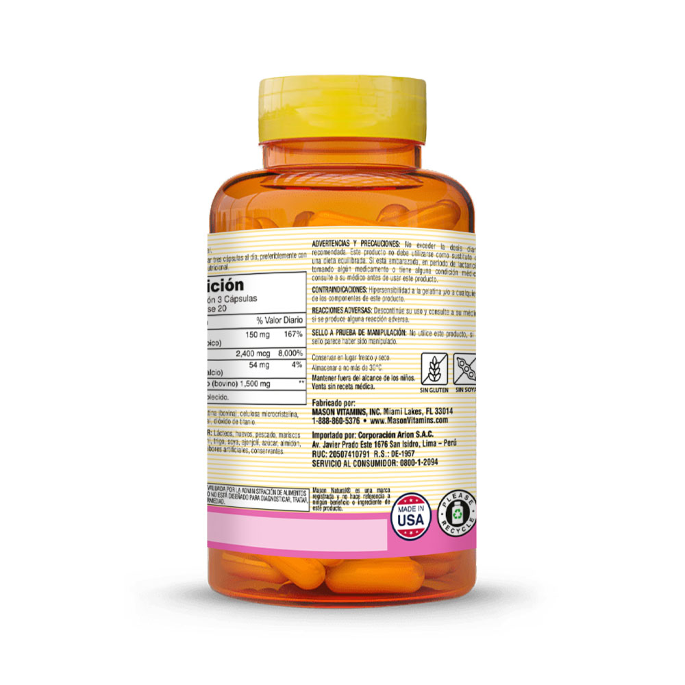 Col&aacute;geno 1500 Plus C&aacute;psulas - Frasco 60 UN, , large image number null