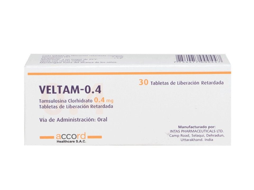 Veltam 0.4 Mg Tabletas - Caja 30 UN, , large image number null