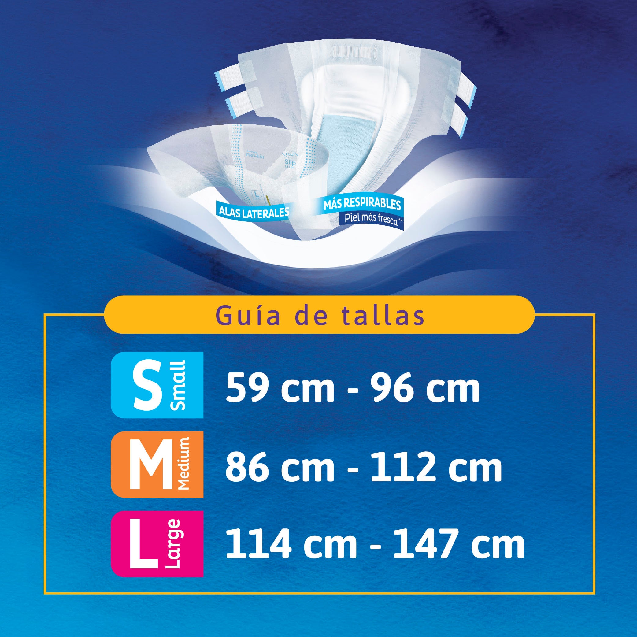 Pa&ntilde;ales Tena Slip Ultra Protect Talla L - Bolsa 3 UN, , large image number null