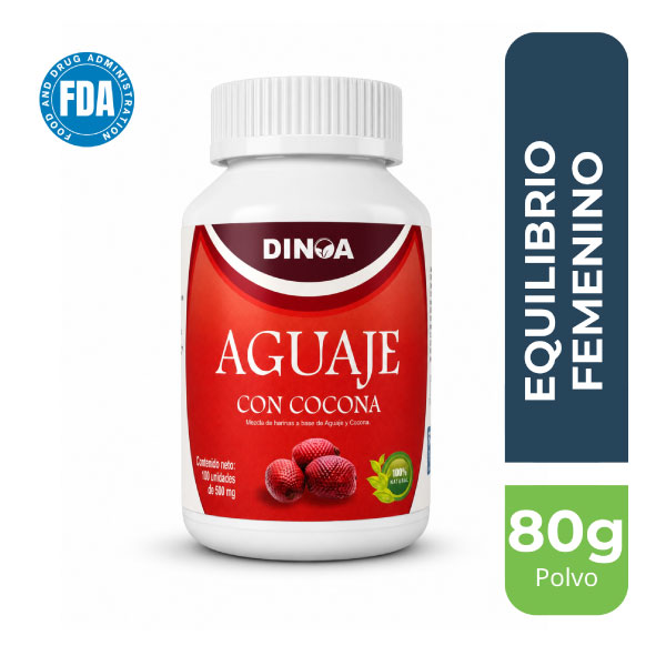 Aguaje con Cocona C&aacute;psulas - Frasco 100 UN, , large image number null