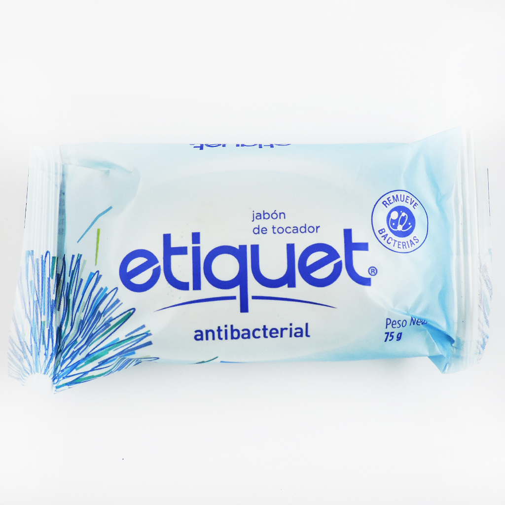 Jabon Barra Etiquet Antibacteria - Barra 75 G, , large image number null