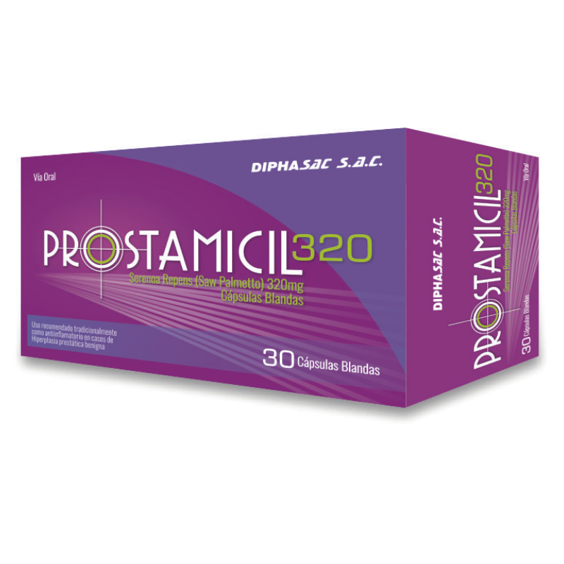 Prostamicil 320 Mg  - Caja 30 UN, , large image number null