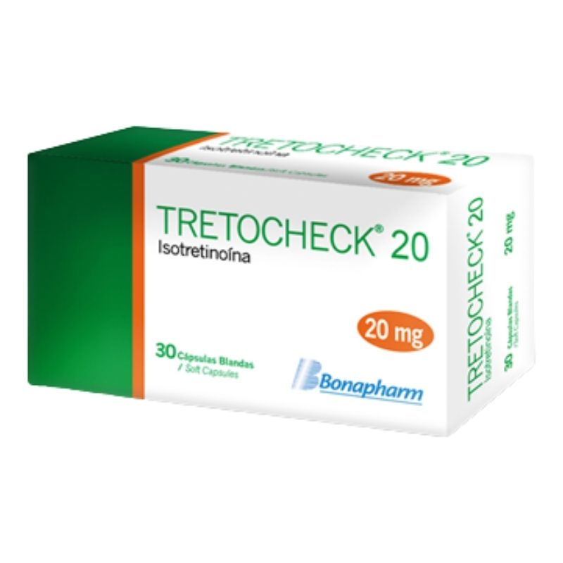 Tretocheck 20Mg  - Caja 30 UN, , large image number null