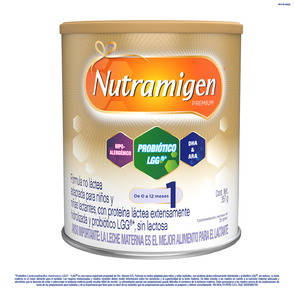 F&oacute;mula Infantil Nutramigen Premium con LGG - Lata 357 G, , large image number null