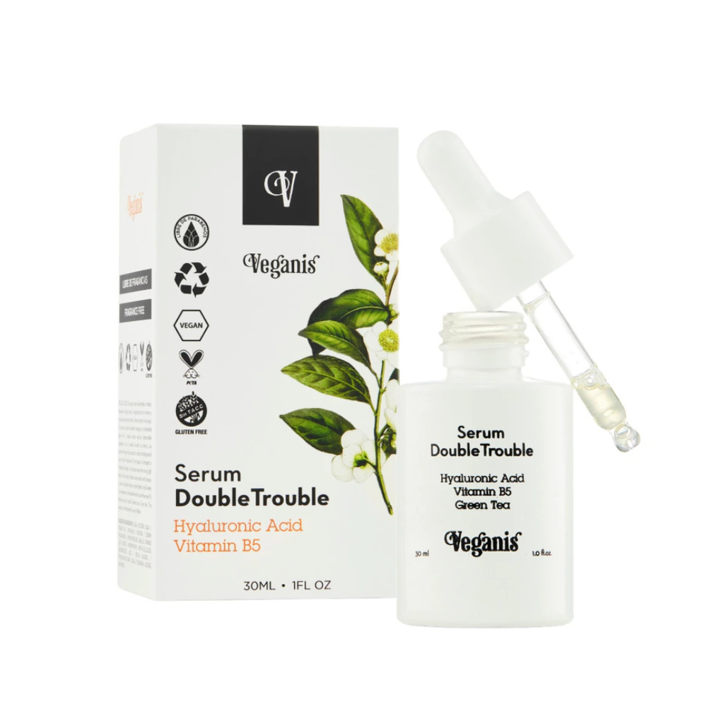 Veganis Serum Facial Double Trouble - Frasco 30 ML, , large image number null