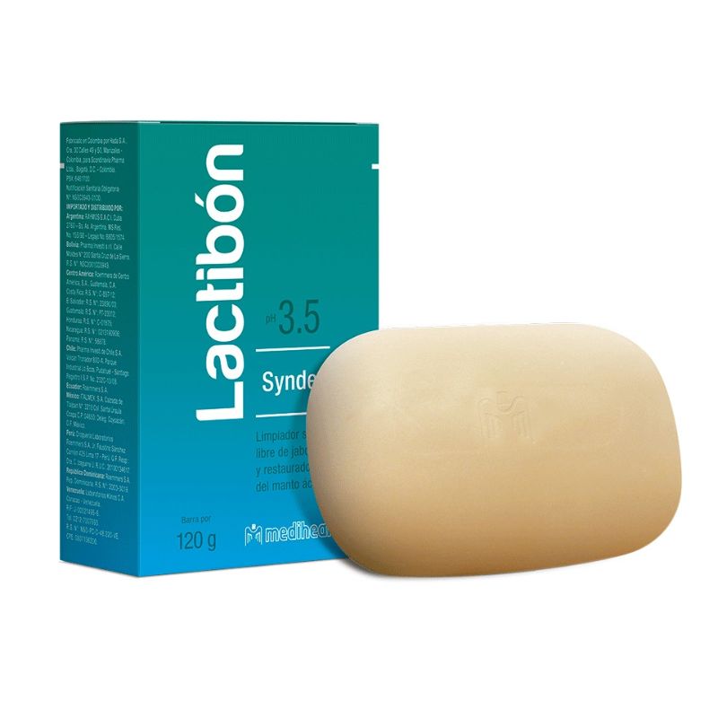Lactibon Synset Jab&oacute;n - Barra 120 G, , large image number null