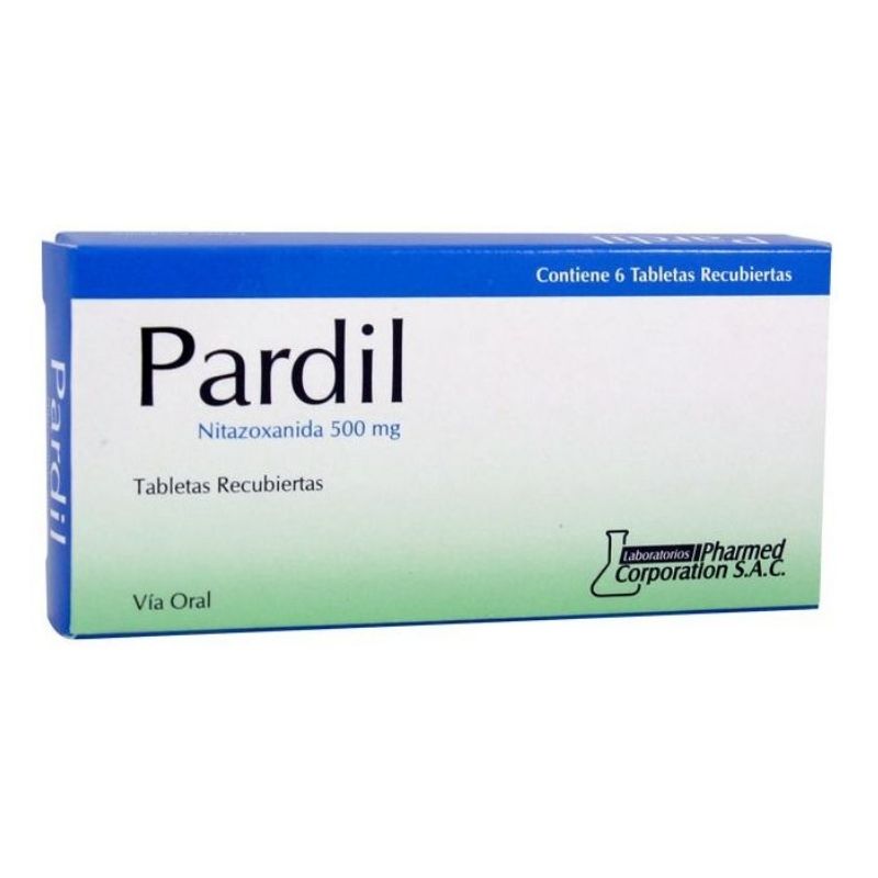 Pardil 500Mg Tableta - Caja 6 UN, , large image number null
