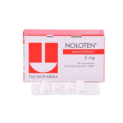 Noloten 5 Mg Comprimidos - Caja 20 UN, , large image number null