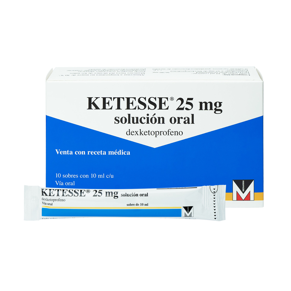 Ketesse 25mg Soluci&oacute;n oral - Caja 10 sobres, , large image number null