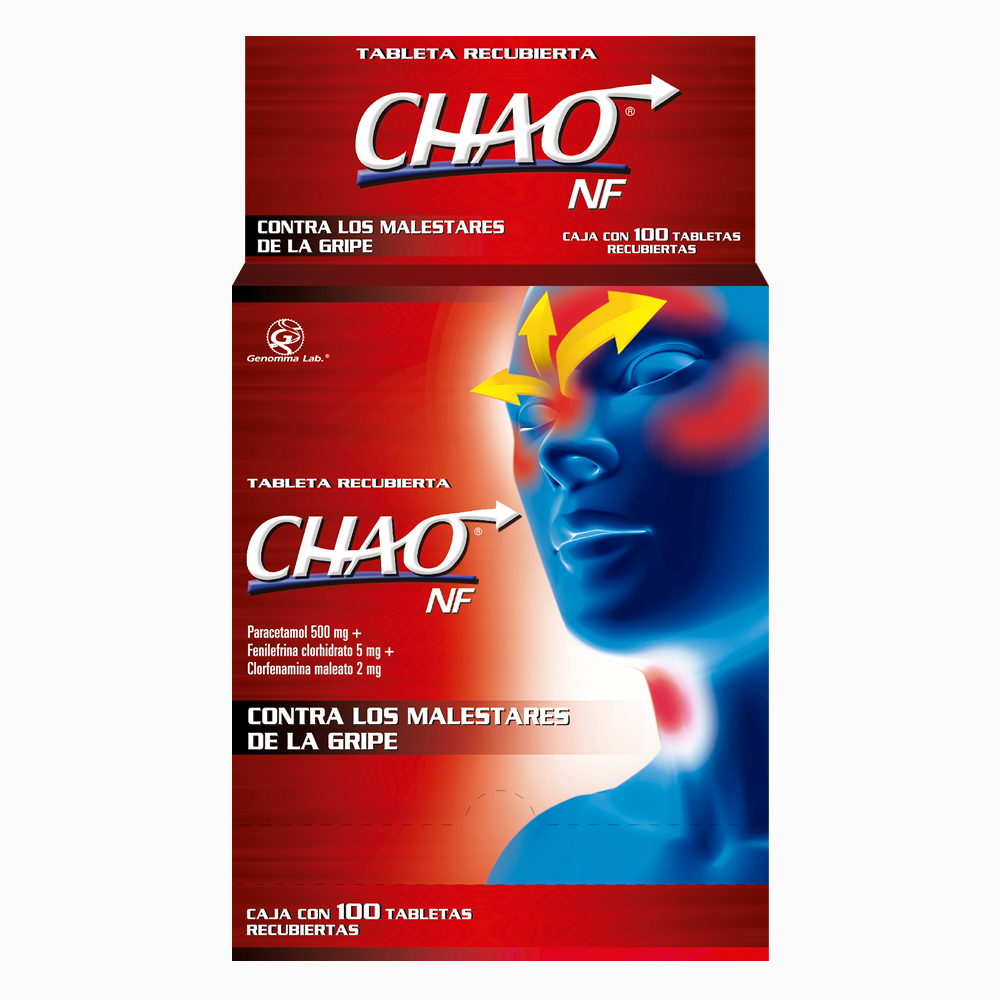 Chao NF Anigripal Tabletas - Sobre 2 UN, , large image number null