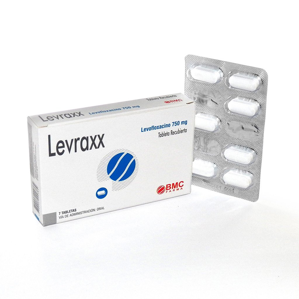 Levraxx 750 Mg  Tableta Recubierta - Caja 7 UN, , large image number null