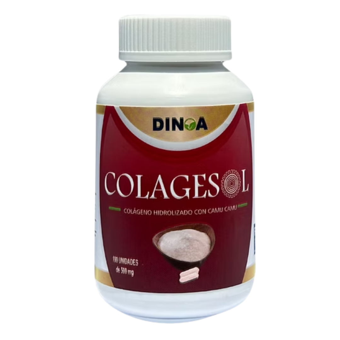 Colagesol 500Mg C&aacute;psulas - Frasco 100 UN, , large image number null