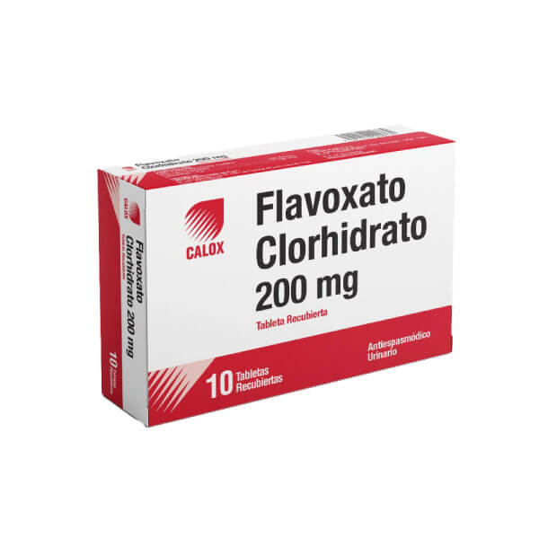 Flavoxato Clorhidrato 200 Mg Tabletas - Caja 10 UN, , large image number null