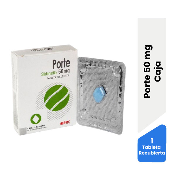 Porte 50 Mg Tableta Recubierta - Caja 1 UN, , large image number null