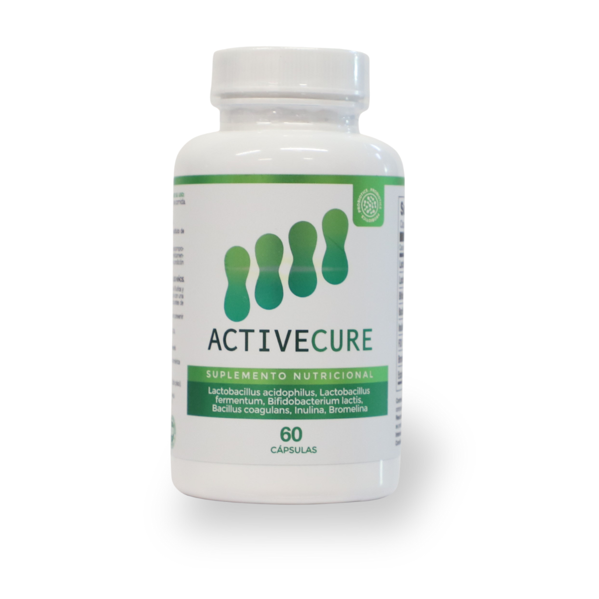 Probi&oacute;tico Activecure Frasco 60 capsulas - Pack 2 UN, , large image number null