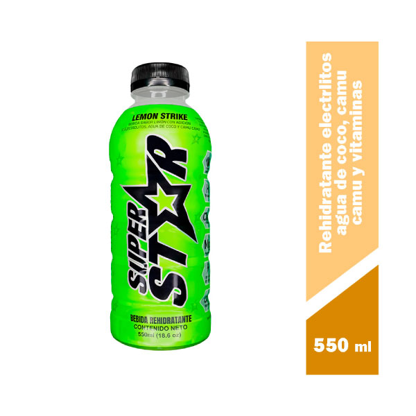 Super Star Lemon Strike - Botella 550ML, , large image number null
