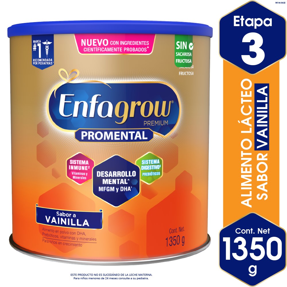 Enfagrow Premium Pro Menta Sabor Vainilla - Lata 1350 G, , large image number null