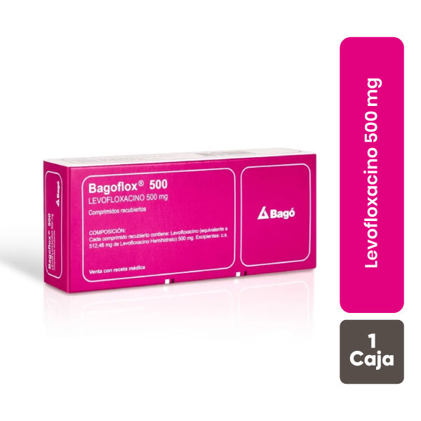 Bagoflox 500 Mg Comprimidos Recubiertos image number null