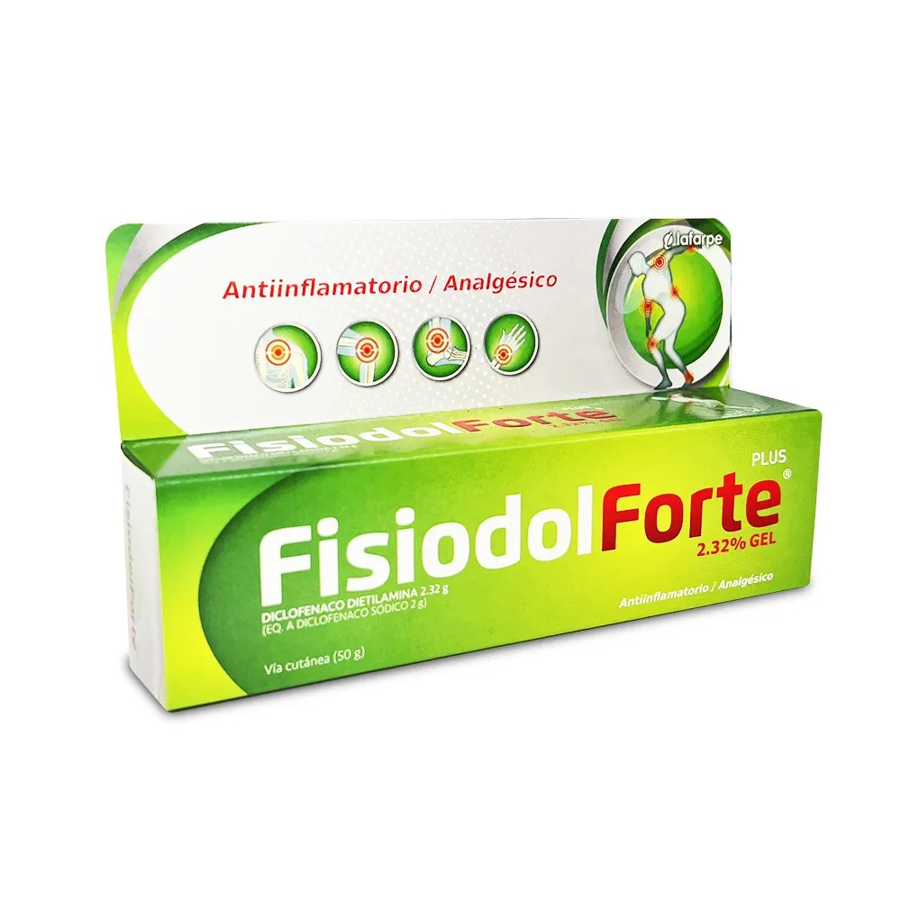 Fisiodol Forte Plus 2.32% Gel - Caja 1 UN, , large image number null