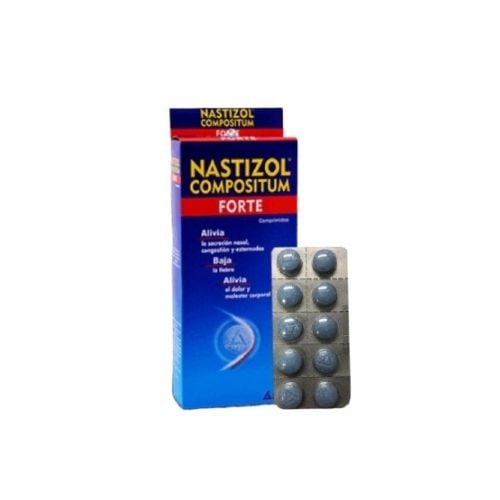 Nastizol Compositum Forte  - Blister 10 UN, , large image number null