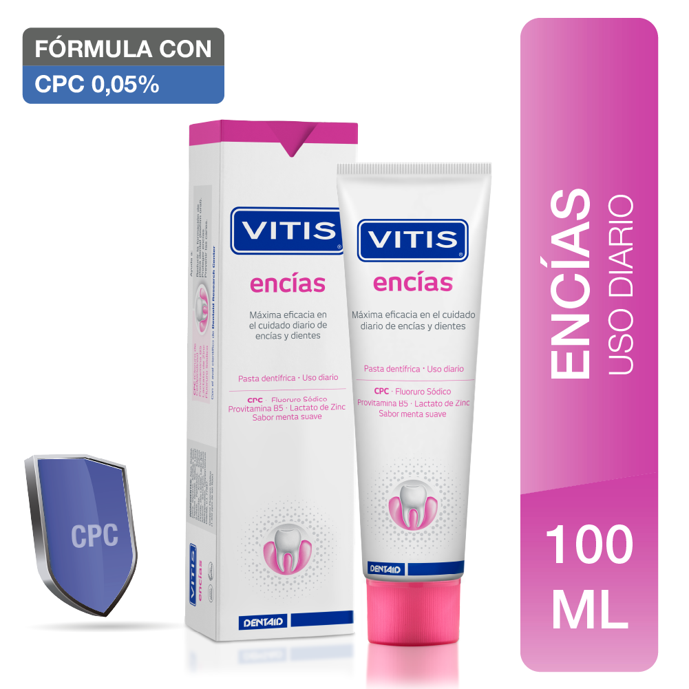 Vitis Encias Pasta - Tubo 100 ML, , large image number null