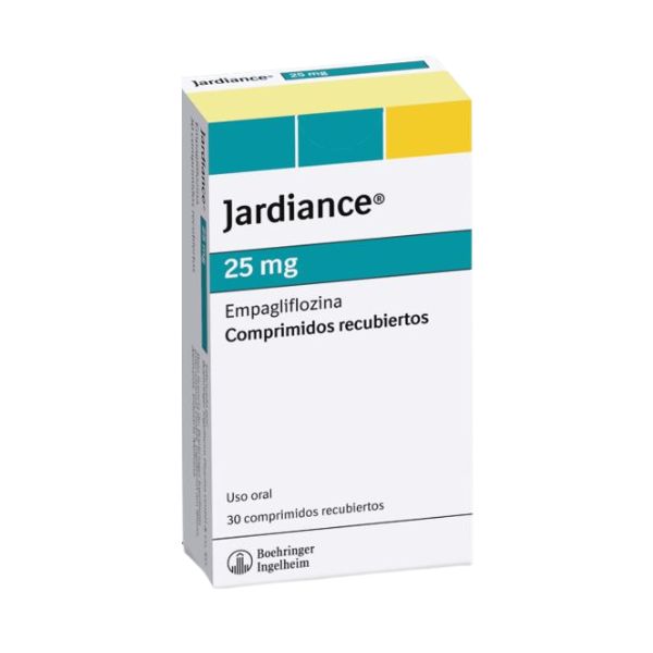 Jardiance 25 Mg Comprimidos Recubiertos - Caja 30 UN, , large image number null