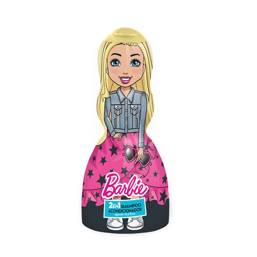 Barbie Shampoo 2 en 1 - Frasco 250 Ml, , large image number null