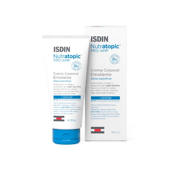 Crema Emoliente  Isdin Nutratopic Pro-AMP- Frasco 204G, , large image number null