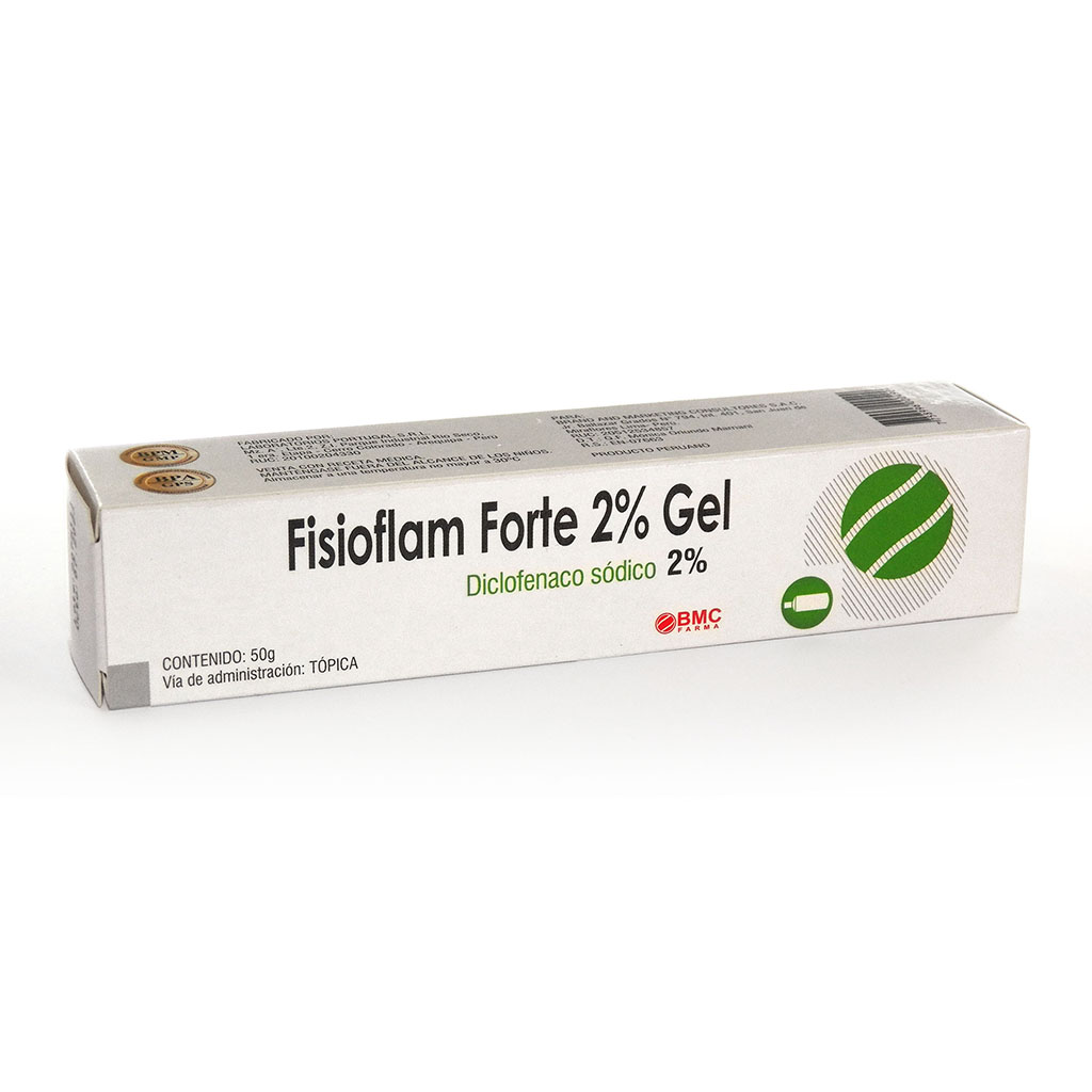 Fisioflam Forte 2% En Gel - Tubo 50 G, , large image number null