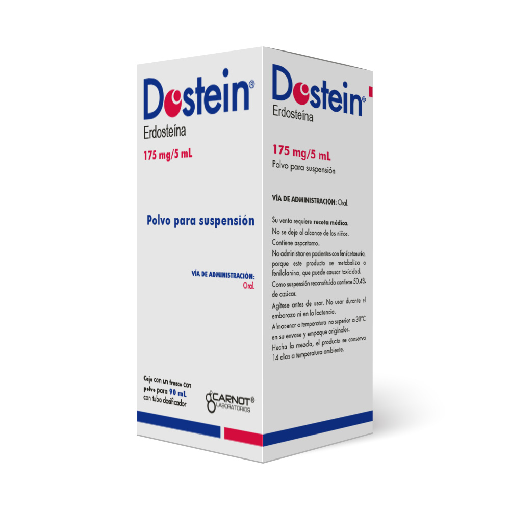 Dostein 175 Mg/5Ml Polvo Para Suspensi&oacute;n - Frasco 90 ML, , large image number null