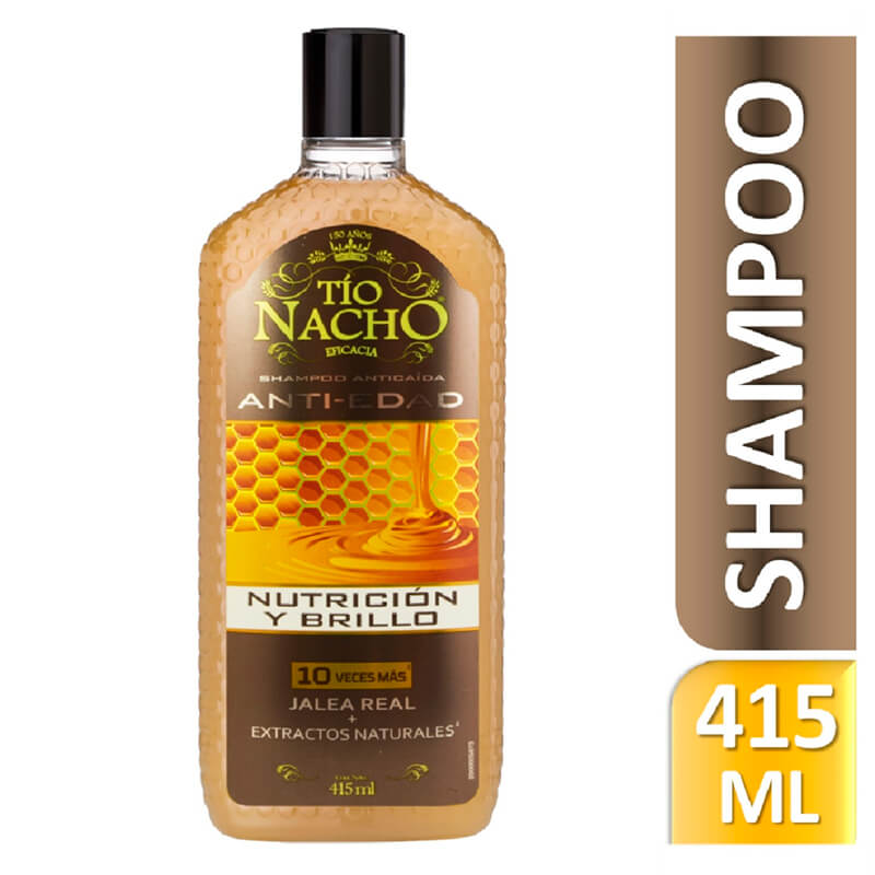 Shampoo T&iacute;o Nacho Anti Edad - Frasco 415 ML, , large image number null