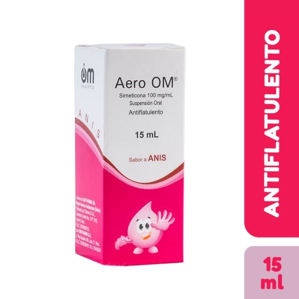 Gotas Aero OM 100 mg/mL Sabor Fresa image number null