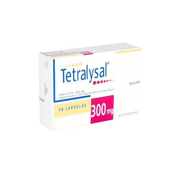 Tetralysal 300 Mg - Caja 16 UN, , large image number null
