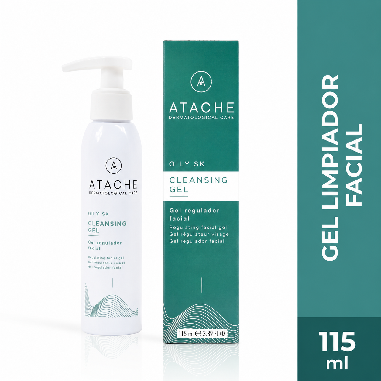 Atache Oily SK Cleansing gel 115 Ml, , large image number null