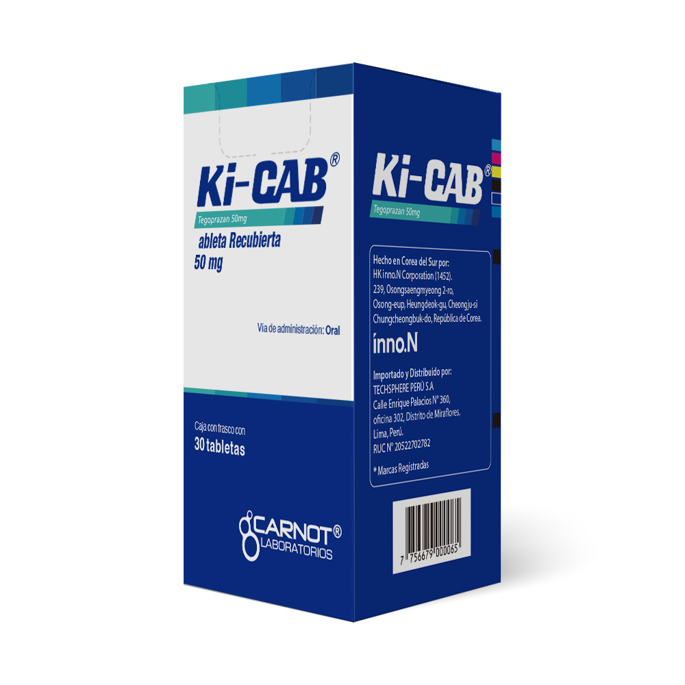 KI-CAB 50mg Tableta Recubierta - Frasco 30 ML, , large image number null