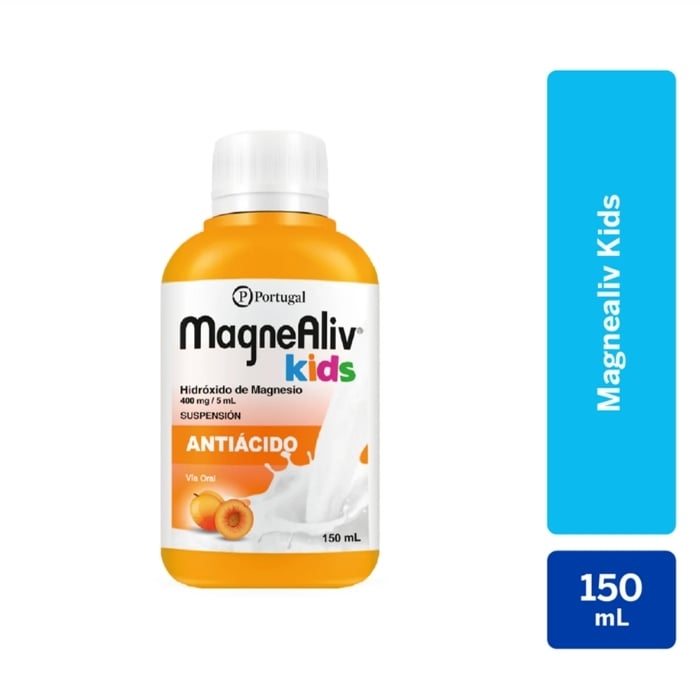 Magnealiv Kids Sabor Durazno - Frasco 150 Ml, , large image number null