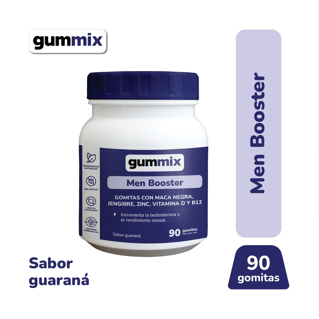 Gummix Gomitas Para Testosterona Hombres - Frasco 90 UN, , large image number null