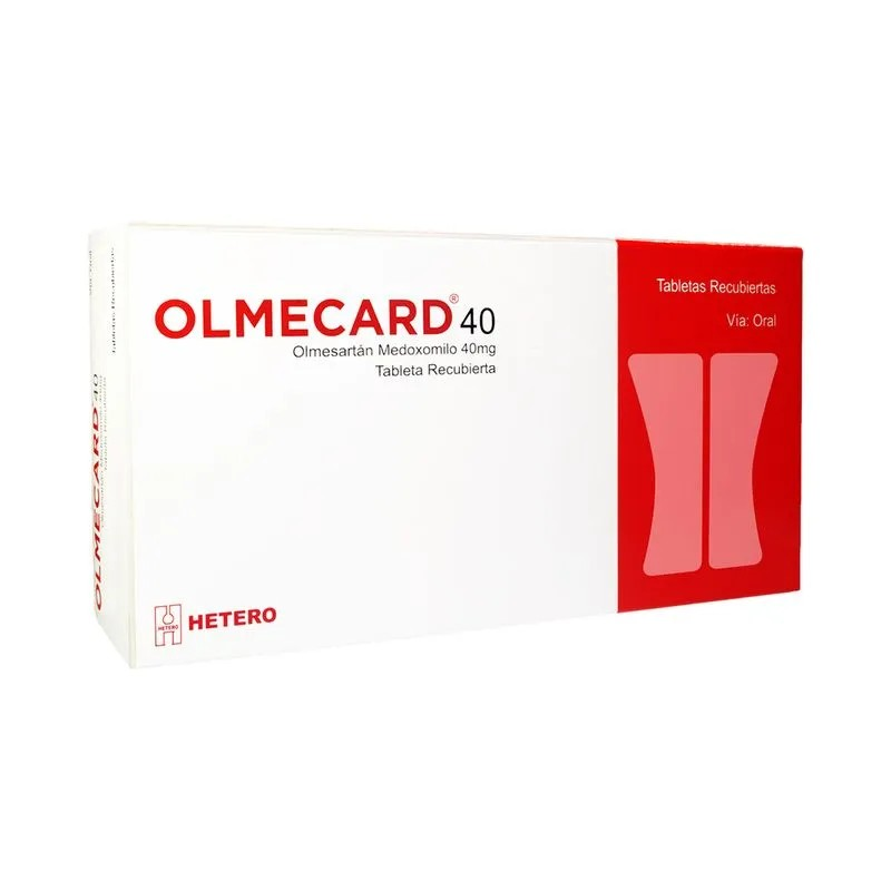 Olmecard 40 Mg Tabletas Recubiertas - Caja 30 UN, , large image number null