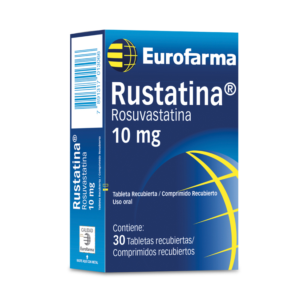 Rustatina 10 MG - Caja 30 Comprimidos, , large image number null