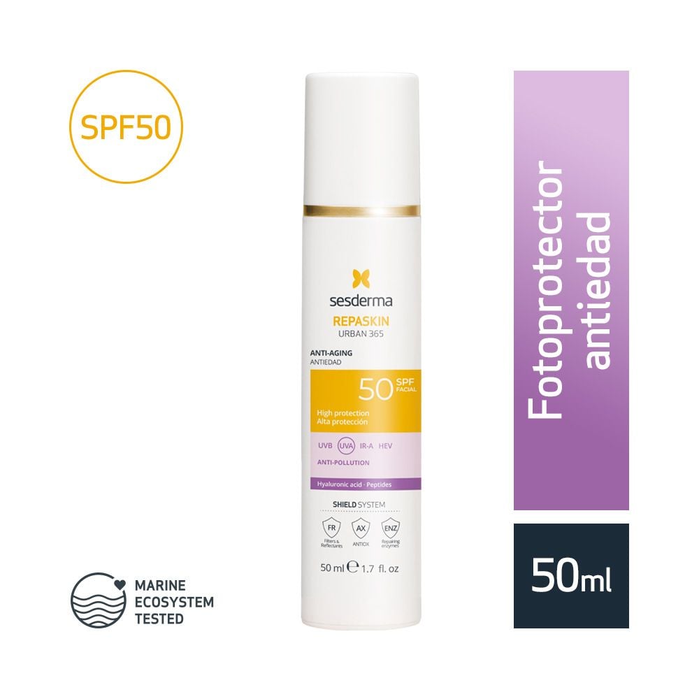 Sesderma Repaskin Urban 365 Antiedad SPF50 - Frasco 50 ML, , large image number null