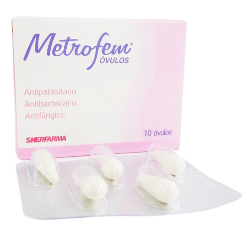 Metrofem Ovulos - Caja 10UN, , large image number null