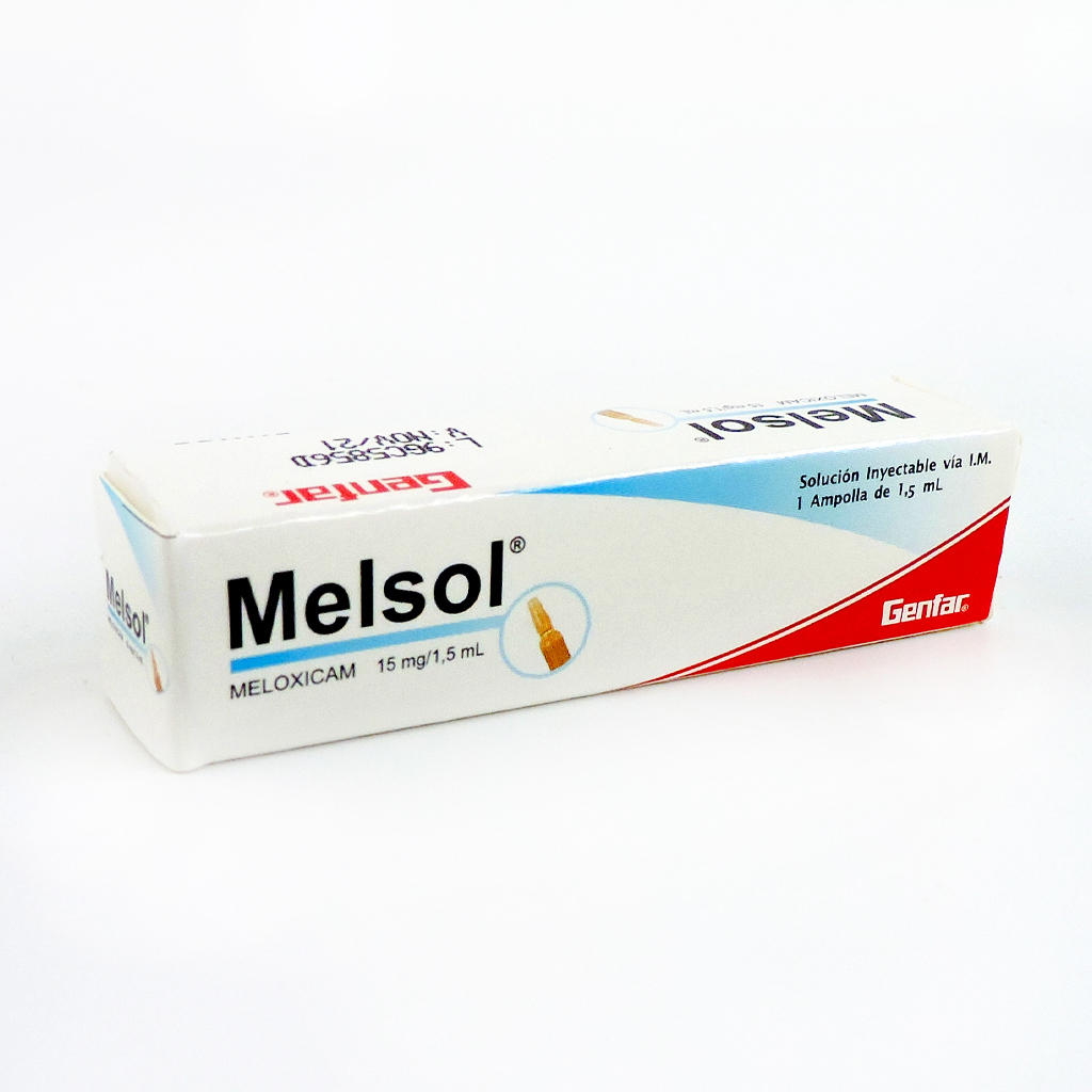Melsol 15 Mg - Ampolla 1 UN, , large image number null