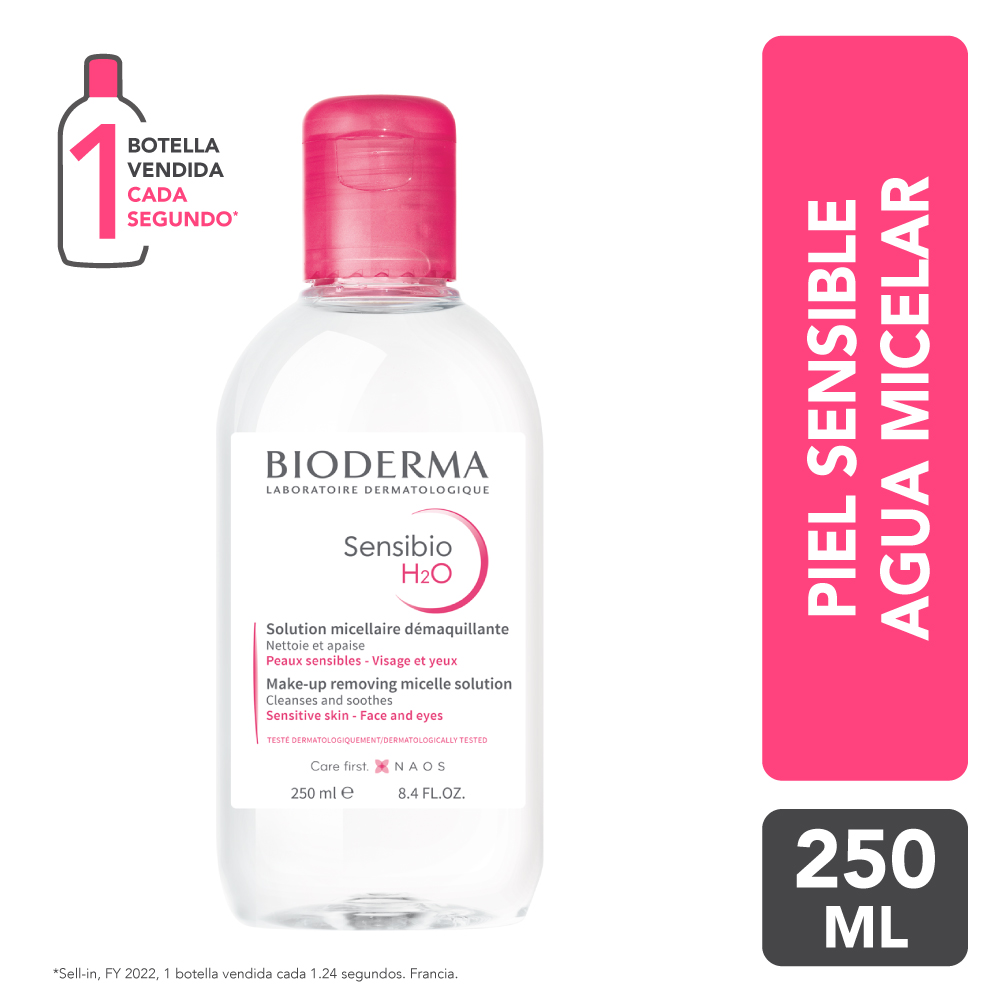 Bioderma Sensibio H2O Visage - Frasco 250 ML, , large image number null