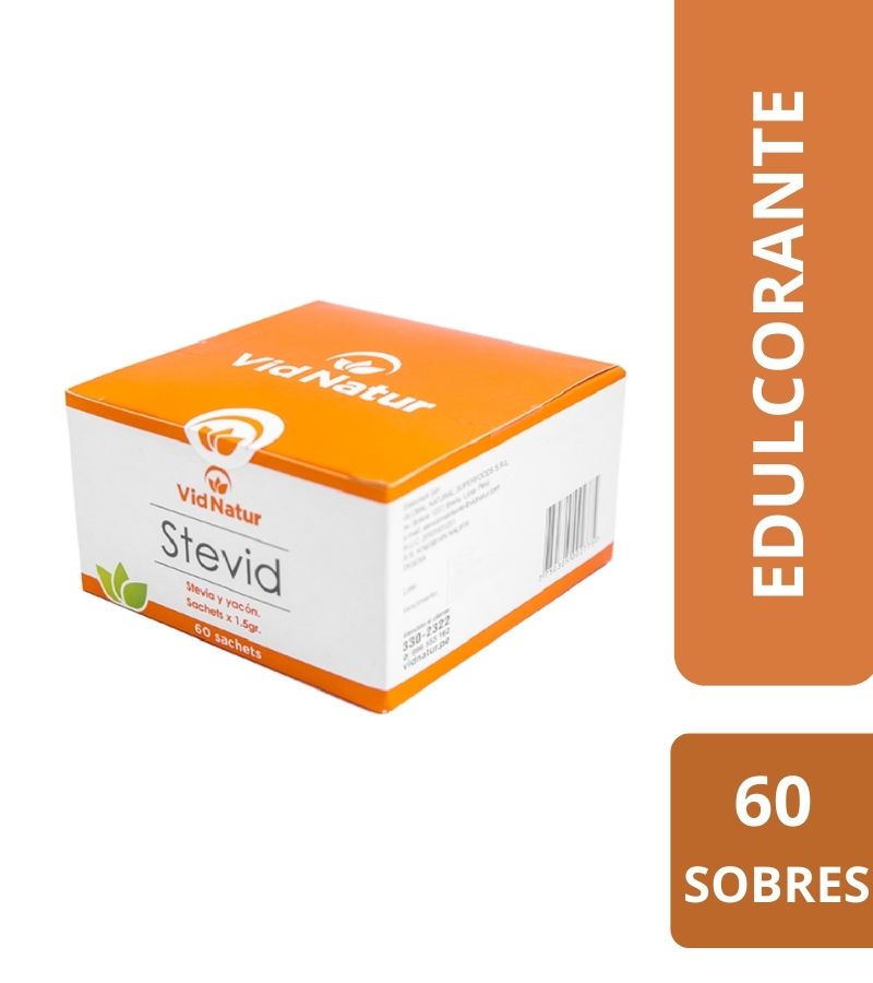 Stevia Stevid Sachet - Caja 60 UN, , large image number null