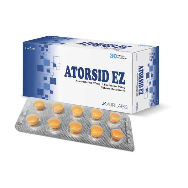 Atorsid Ez 20Mg/10Mg - Caja 30 UN, , large image number null