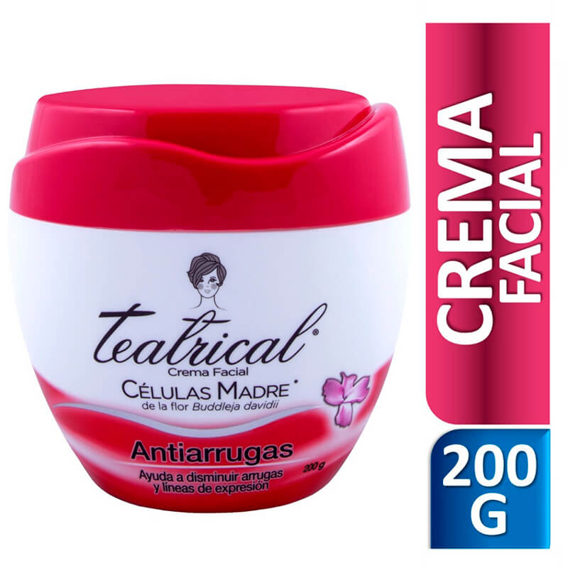 Crema Facial Teatrical Antiarrugas - Pote 200 G, , large image number null