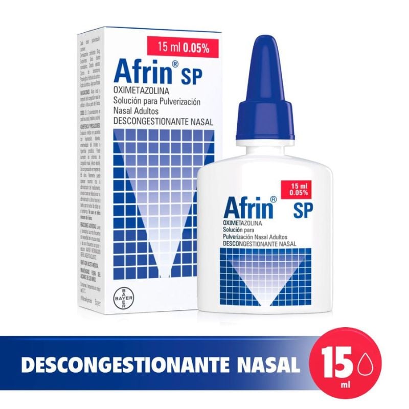 Afrin Sp 0.05% Descongestionante Nasal Soluci&oacute;n - Frasco 15 ML, , large image number null