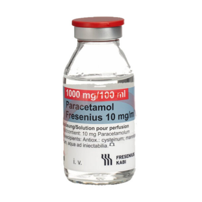 Paracetamol Iv 10Mg/Ml - Frasco 100 ML, , large image number null